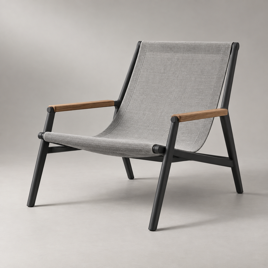 Mesa Sling Reading Chair complete product view