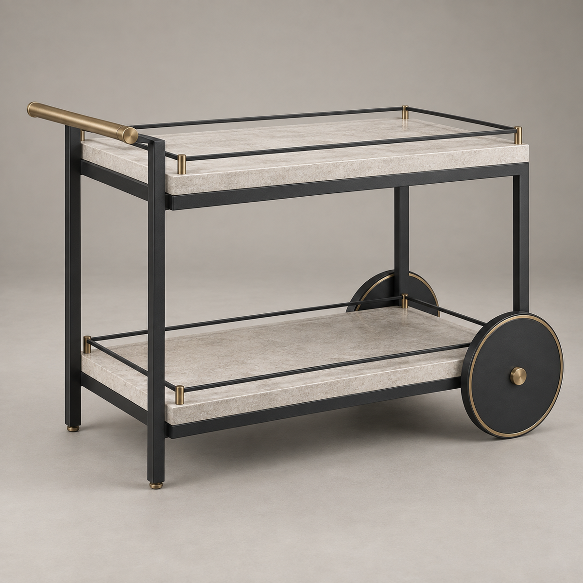Sandbar Serving Cart complete product view